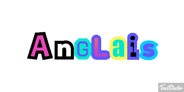 Anglais Effet de texte