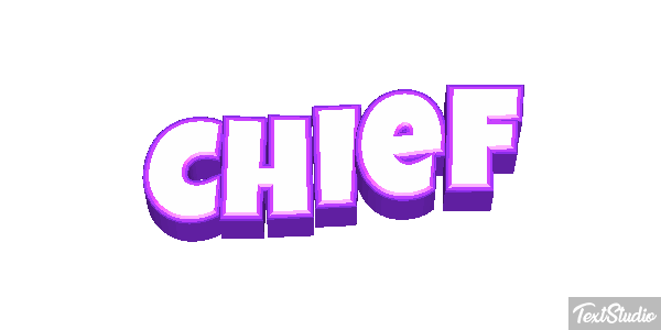 Chief Text effect