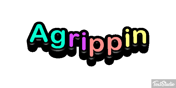 Agrippin Efecto de texto