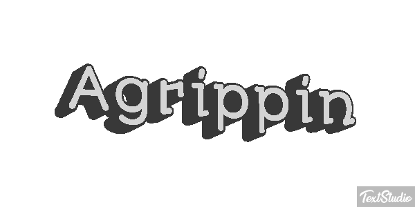 Agrippin Efecto de texto