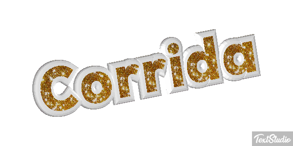 Corrida Efeito do texto