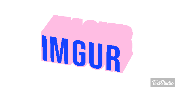 Imgur Tekst effect
