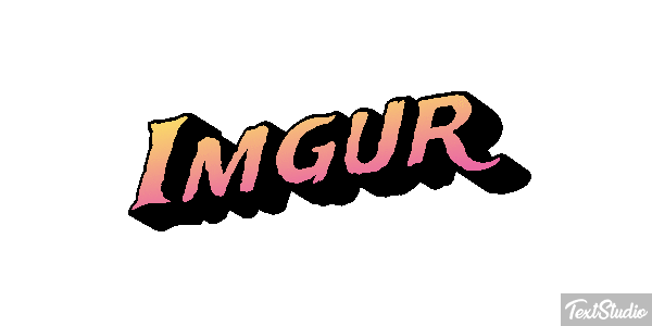 Imgur Tekst effect