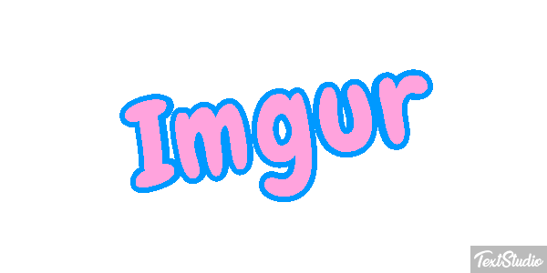 Imgur Tekst effect