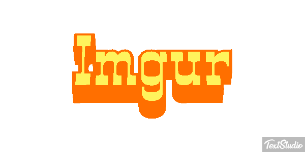 Imgur Tekst effect
