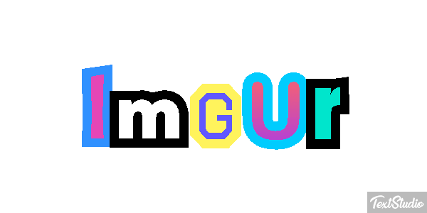 Imgur Tekst effect