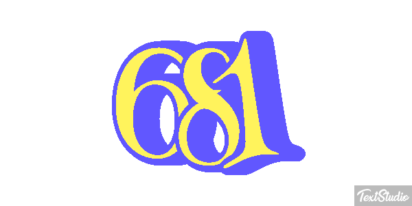 681 Metin efekti