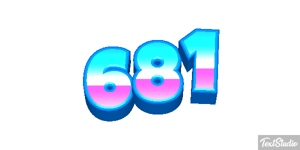 681 Metin efekti