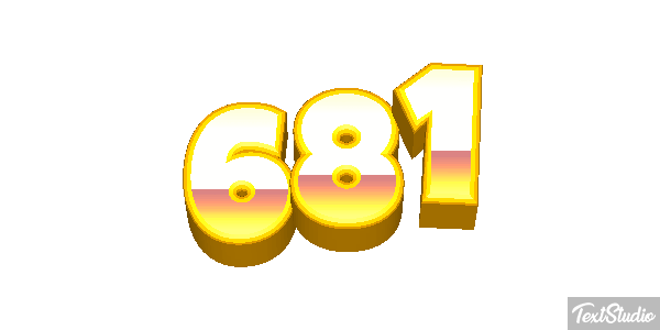 681 Metin efekti