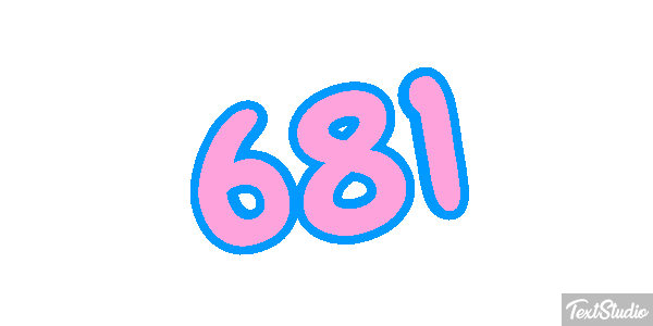 681 Metin efekti