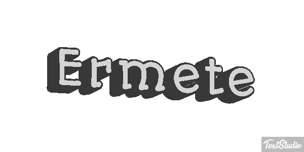 Ermete Effetto testo