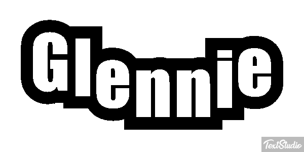 Glennie Text effect