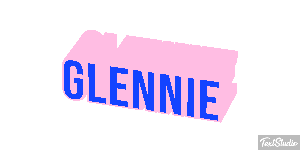 Glennie Text effect