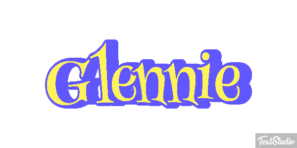 Glennie Text effect