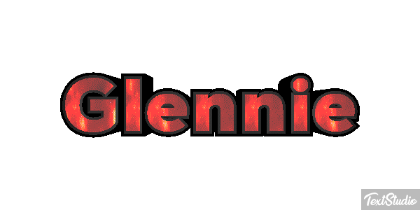 Glennie Text effect