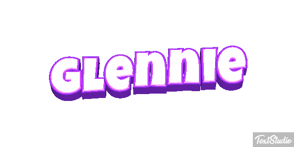 Glennie Text effect