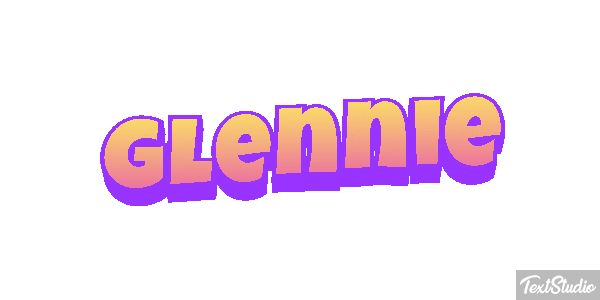 Glennie Text effect