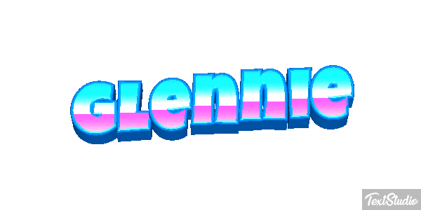 Glennie Text effect