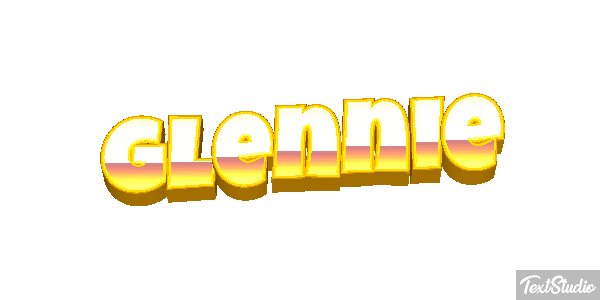 Glennie Text effect