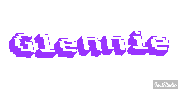 Glennie Text effect