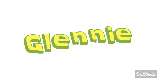 Glennie Text effect