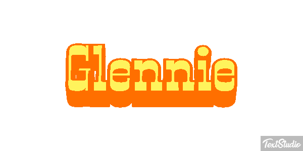Glennie Text effect