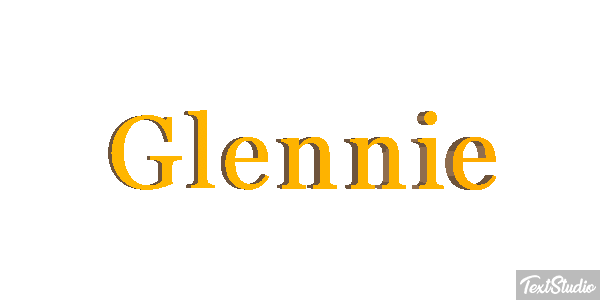 Glennie Text effect