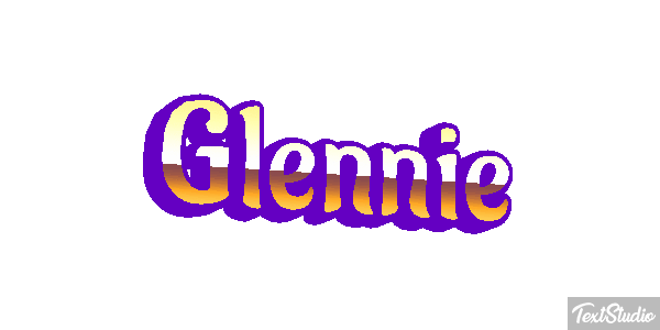 Glennie Text effect