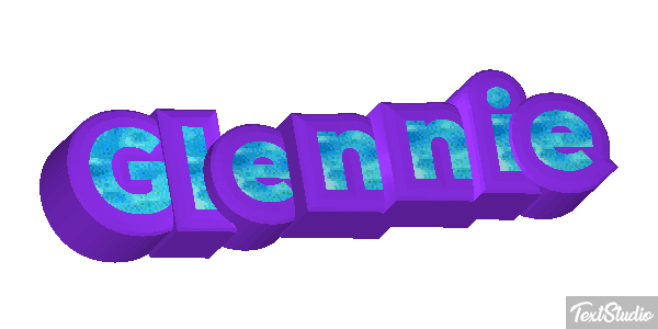 Glennie Text effect