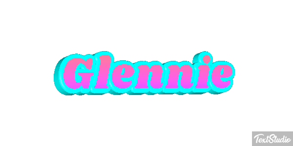 Glennie Text effect