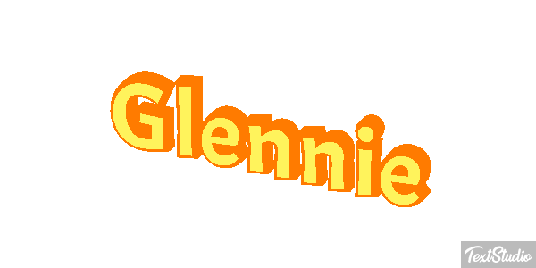 Glennie Text effect