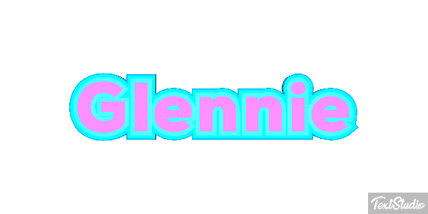 Glennie Text effect