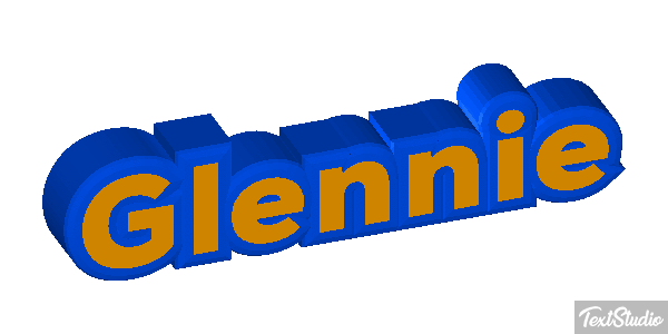 Glennie Text effect