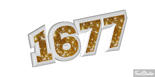 1677 Texteffekt