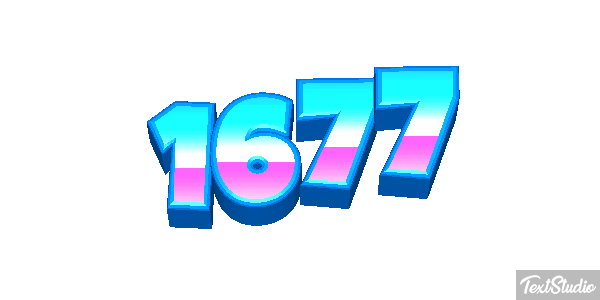 1677 Texteffekt