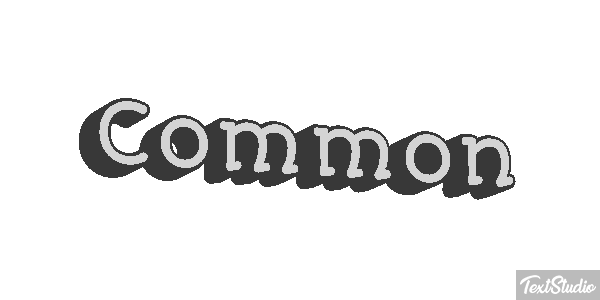 Common Text effect