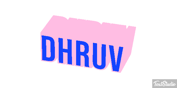 Dhruv テキスト効果
