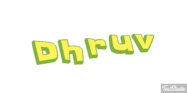 Dhruv テキスト効果