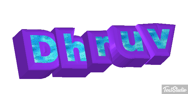 Dhruv テキスト効果