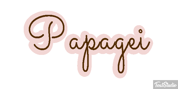 Papagei Texteffekt