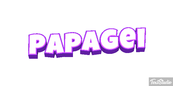 Papagei Texteffekt