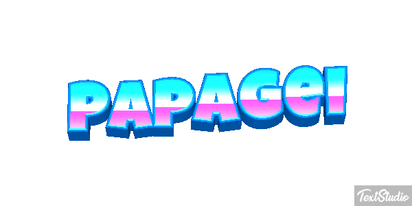 Papagei Texteffekt