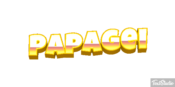 Papagei Texteffekt