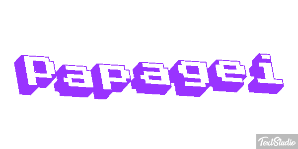 Papagei Texteffekt