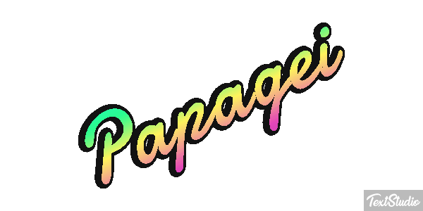 Papagei Texteffekt