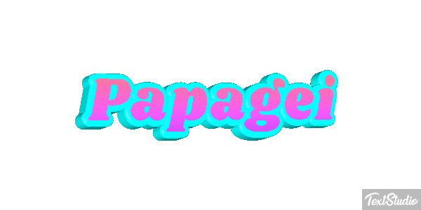 Papagei Texteffekt