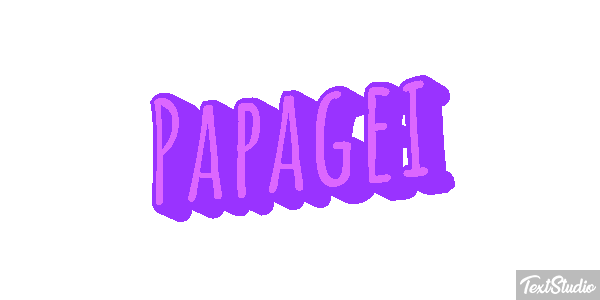 Papagei Texteffekt