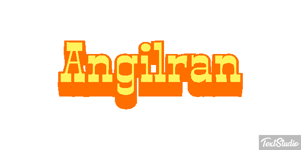 Angilran Efekt tekstowy