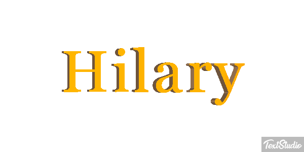 Hilary Efekt tekstowy