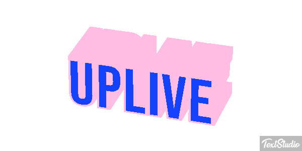 Uplive Текстовый эффект
